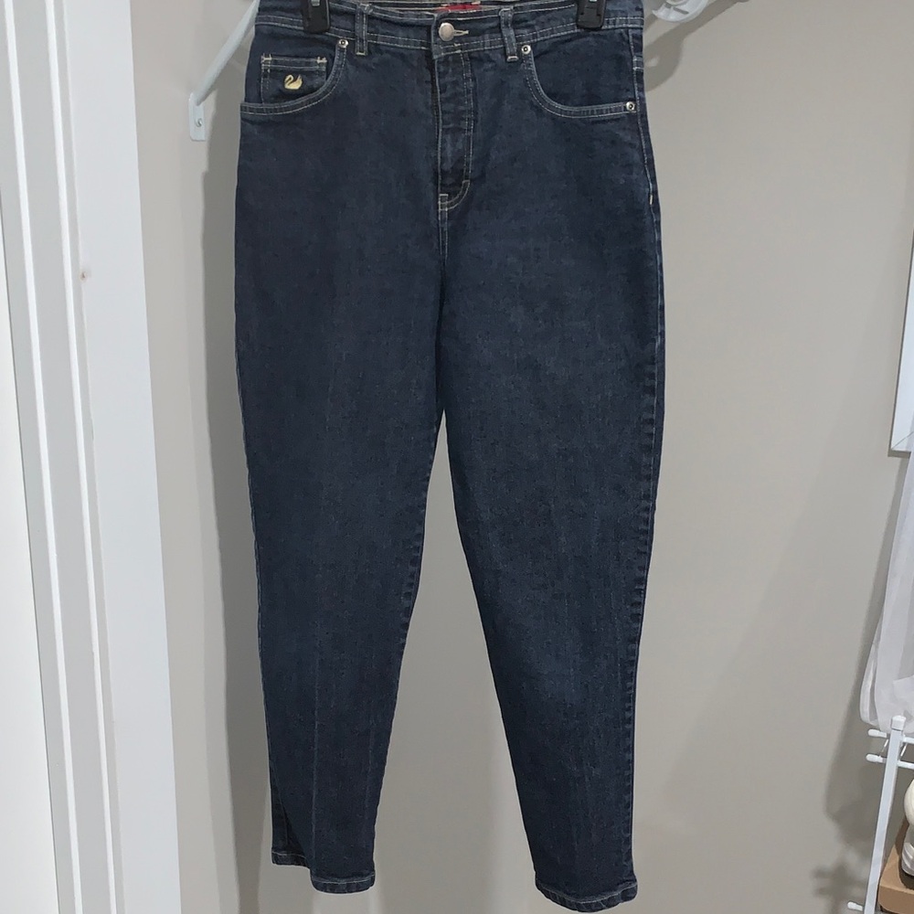Gloria Vanderbilt Dark Blue Ankle Jeans